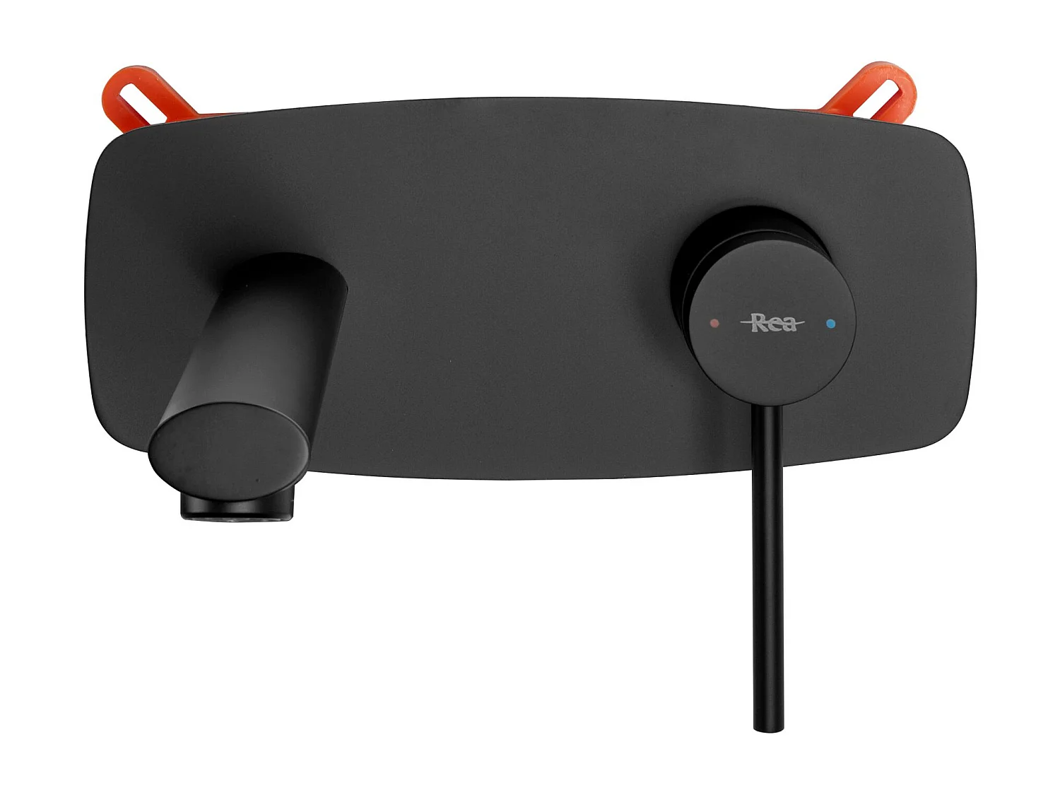 Torneira Oculta Para Lavatório Rea Oval Black + Box