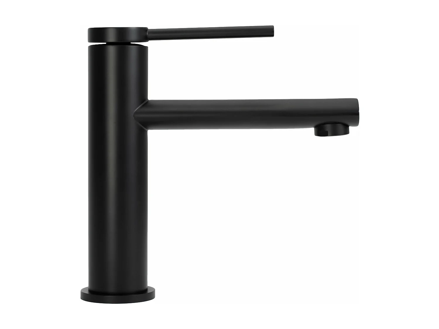 Torneira Para Lavatório Rea Oval Low Black