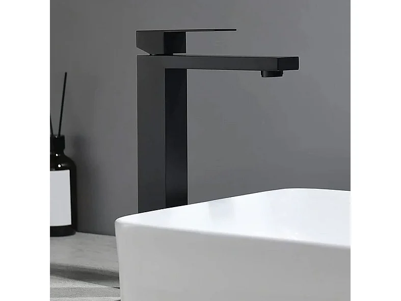 Wastafelkraan Rea Fenix High Black