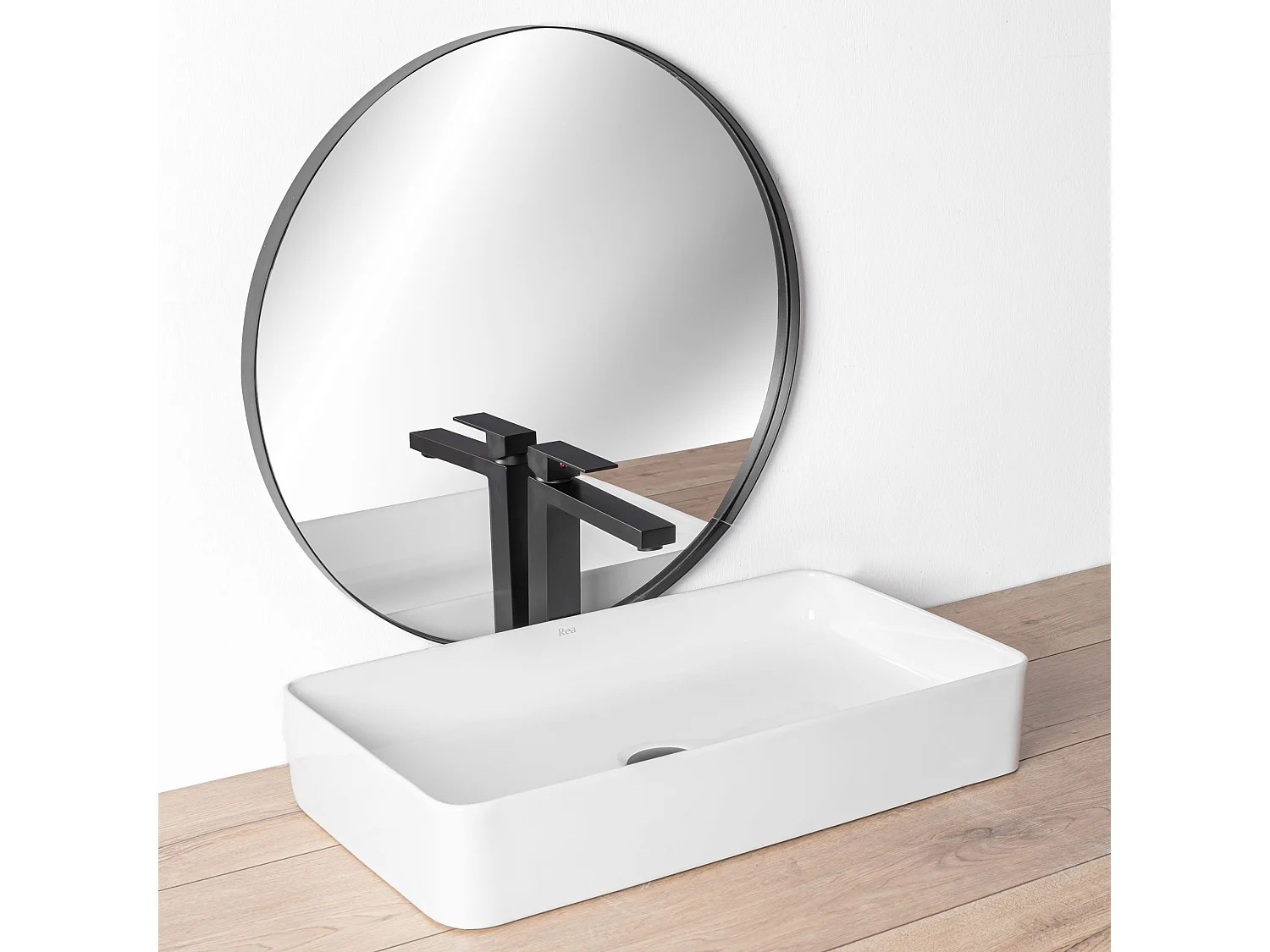 Wastafelkraan Rea Fenix High Black