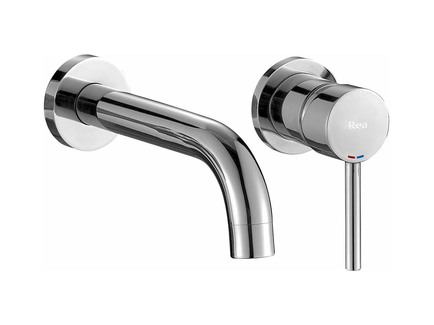 Inbouwmengkraan Rea Lungo Chrome + Box