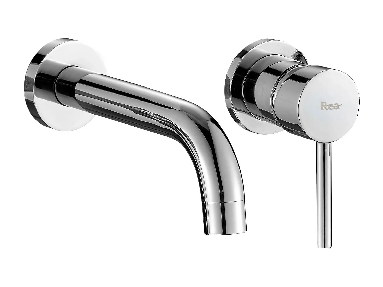 Robinet Mural Rea Lungo Chrome + Box