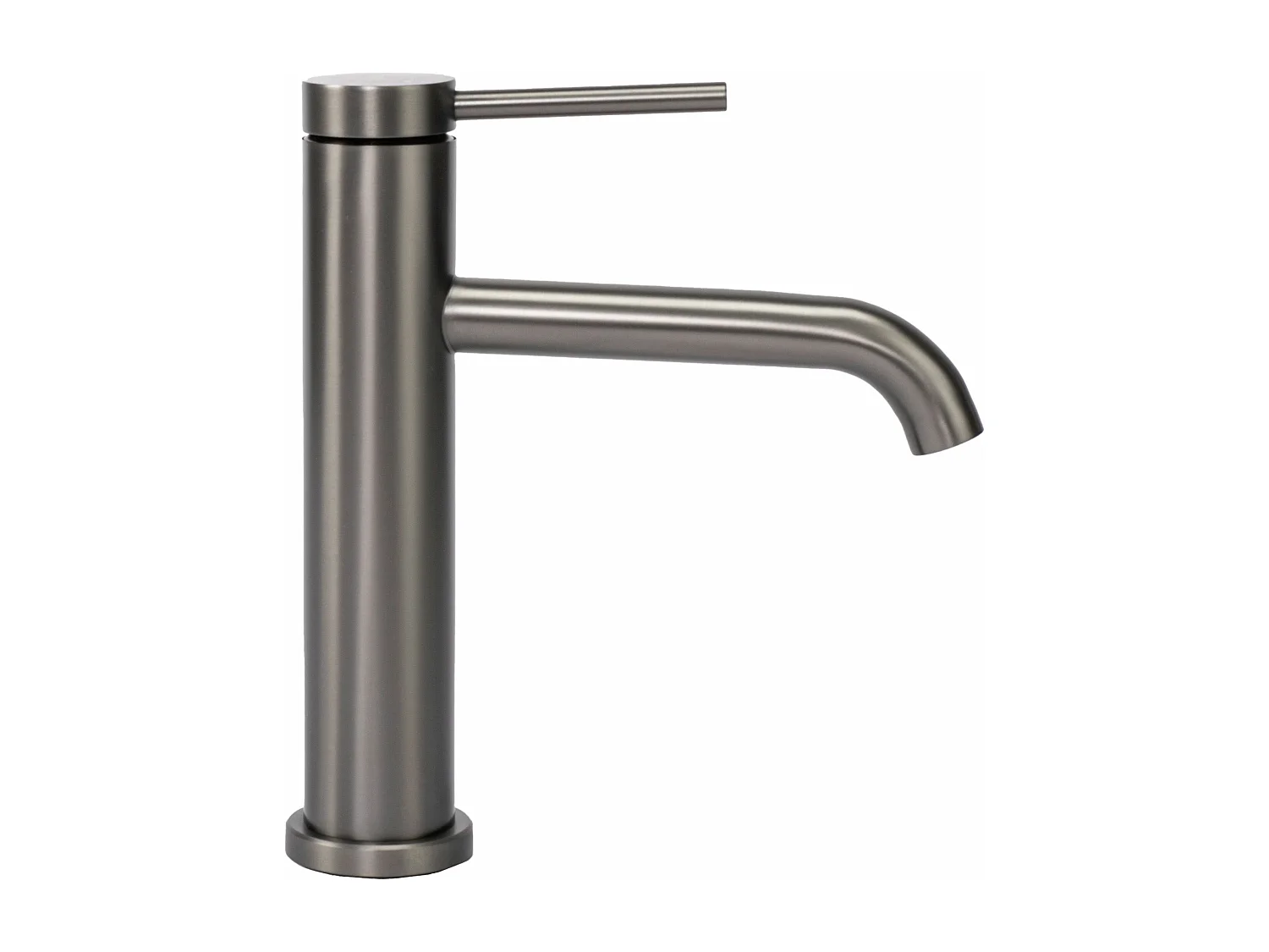 Rubinetto Da Lavabo Rea Js-B311Gg Clif Low Dark Grey