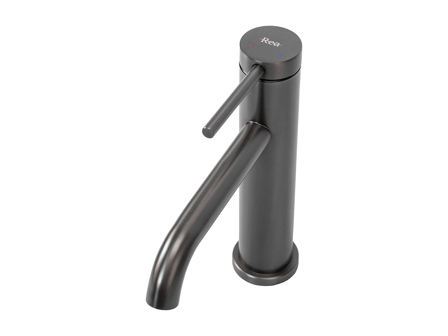 Rubinetto Da Lavabo Rea Js-B311Gg Clif Low Dark Grey