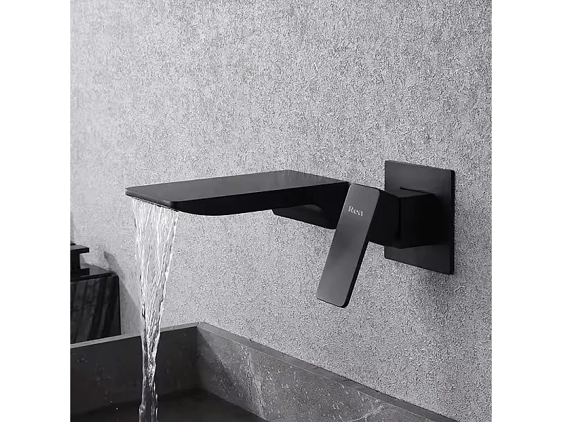 Robinet Mural Rea Mason Black