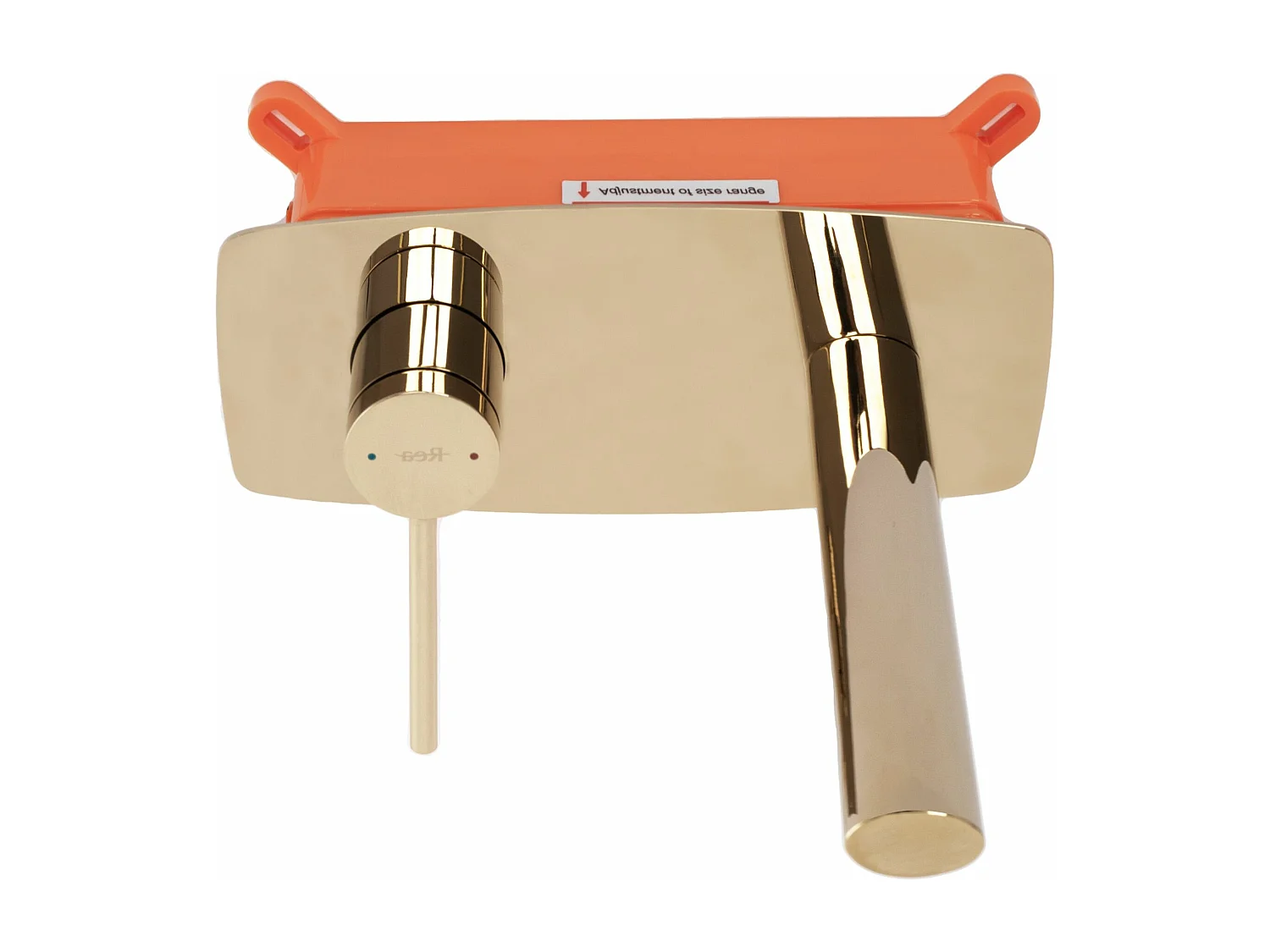 Torneira Oculta Para Lavatório Rea Oval Gold + Box