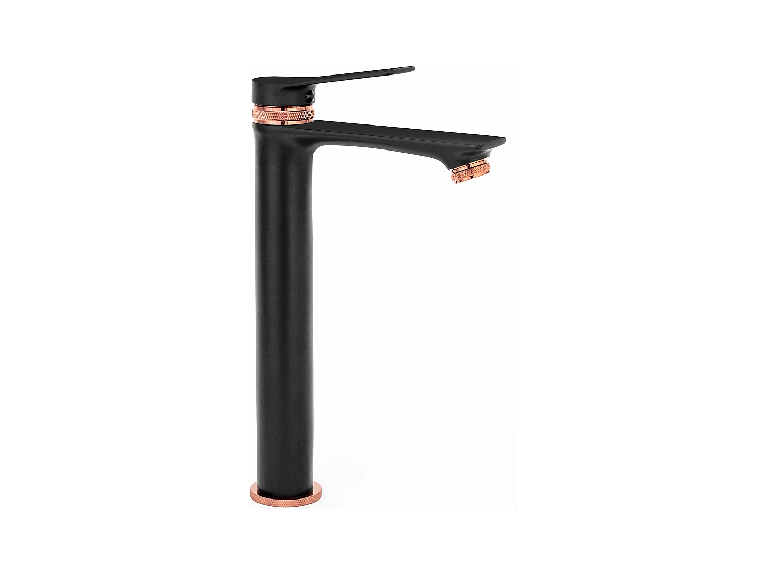 Robinet De Lavabo Rea Js-634901-1Rgb Viral High Black/Rose Gold