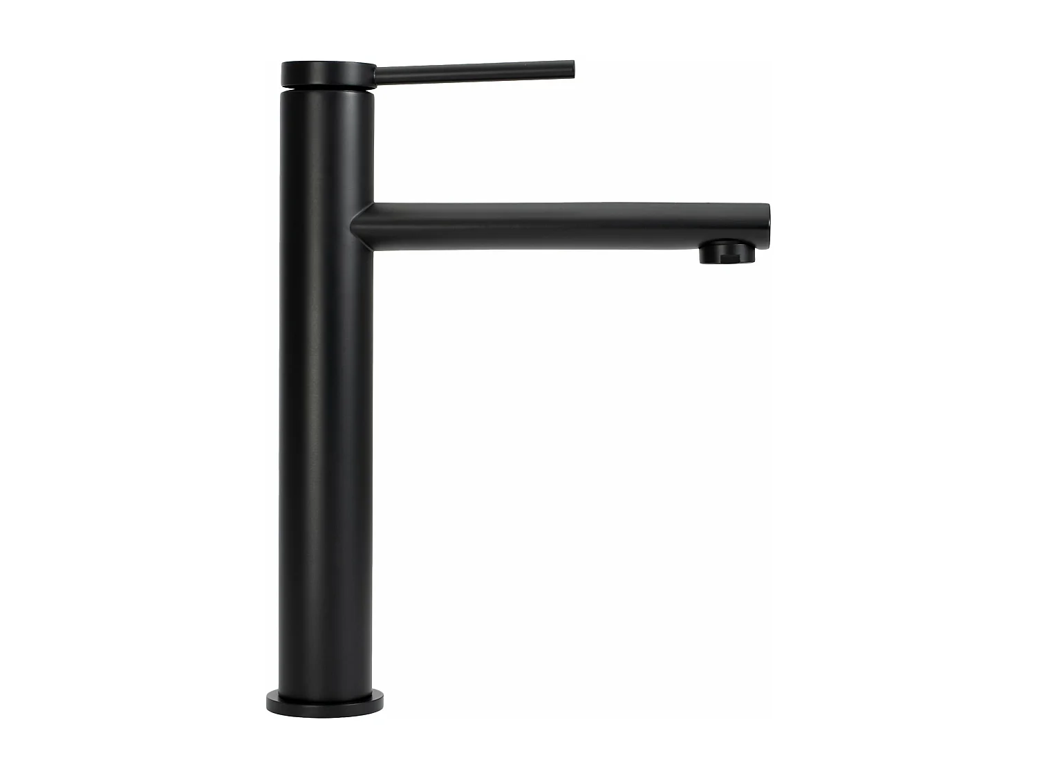 Waschbeckenarmatur Rea Oval High Black