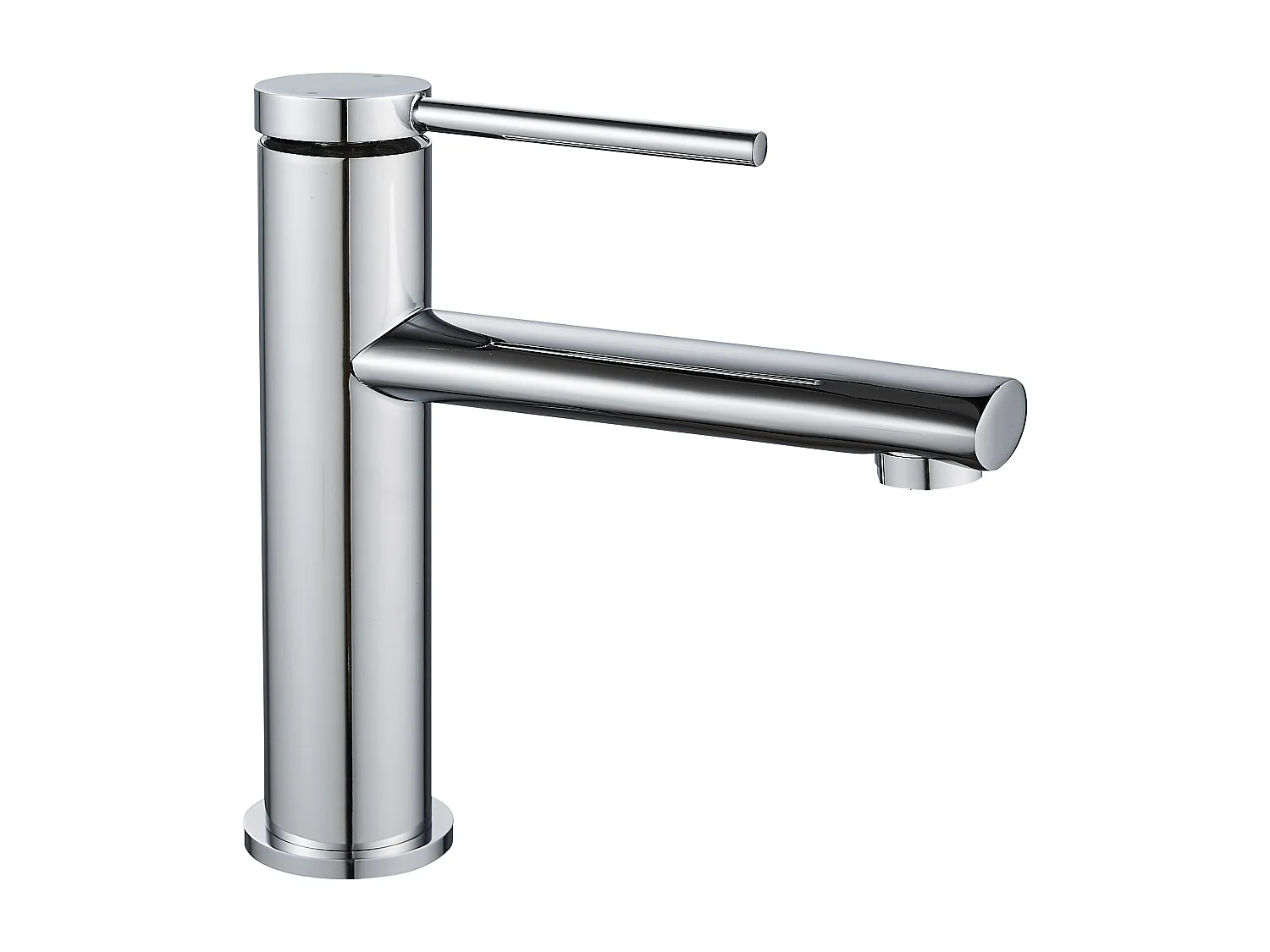 Wastafelkraan Rea Oval Low Chrome