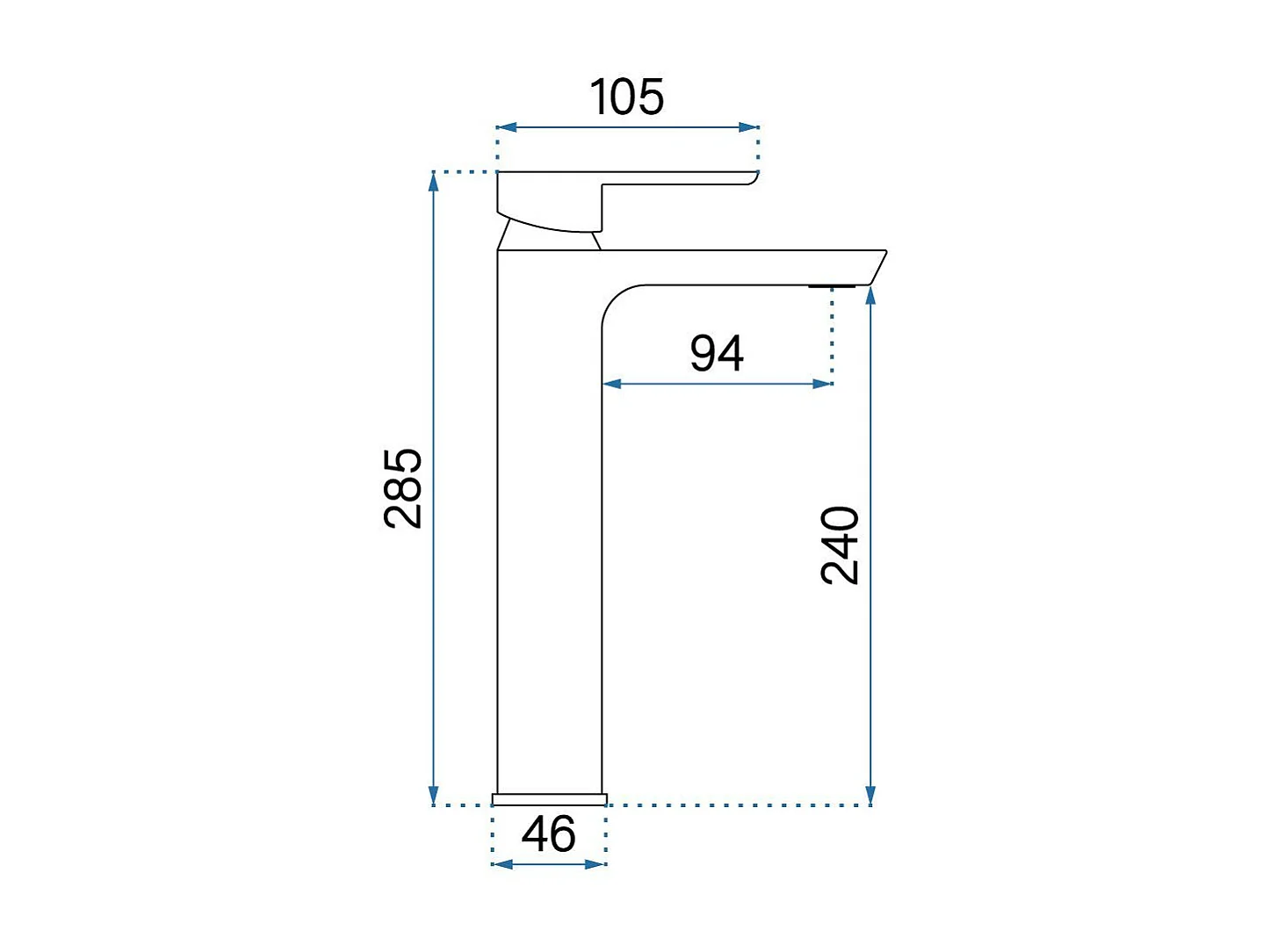 Rubinetto Da Lavabo Rea My2021-21Gg Argus Brush Gold