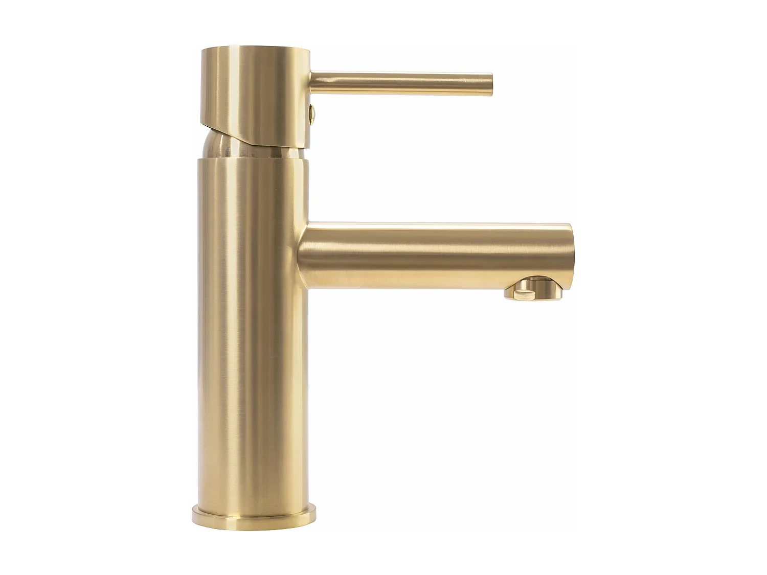 Grifo De Baño Rea Tess Low Brush Gold
