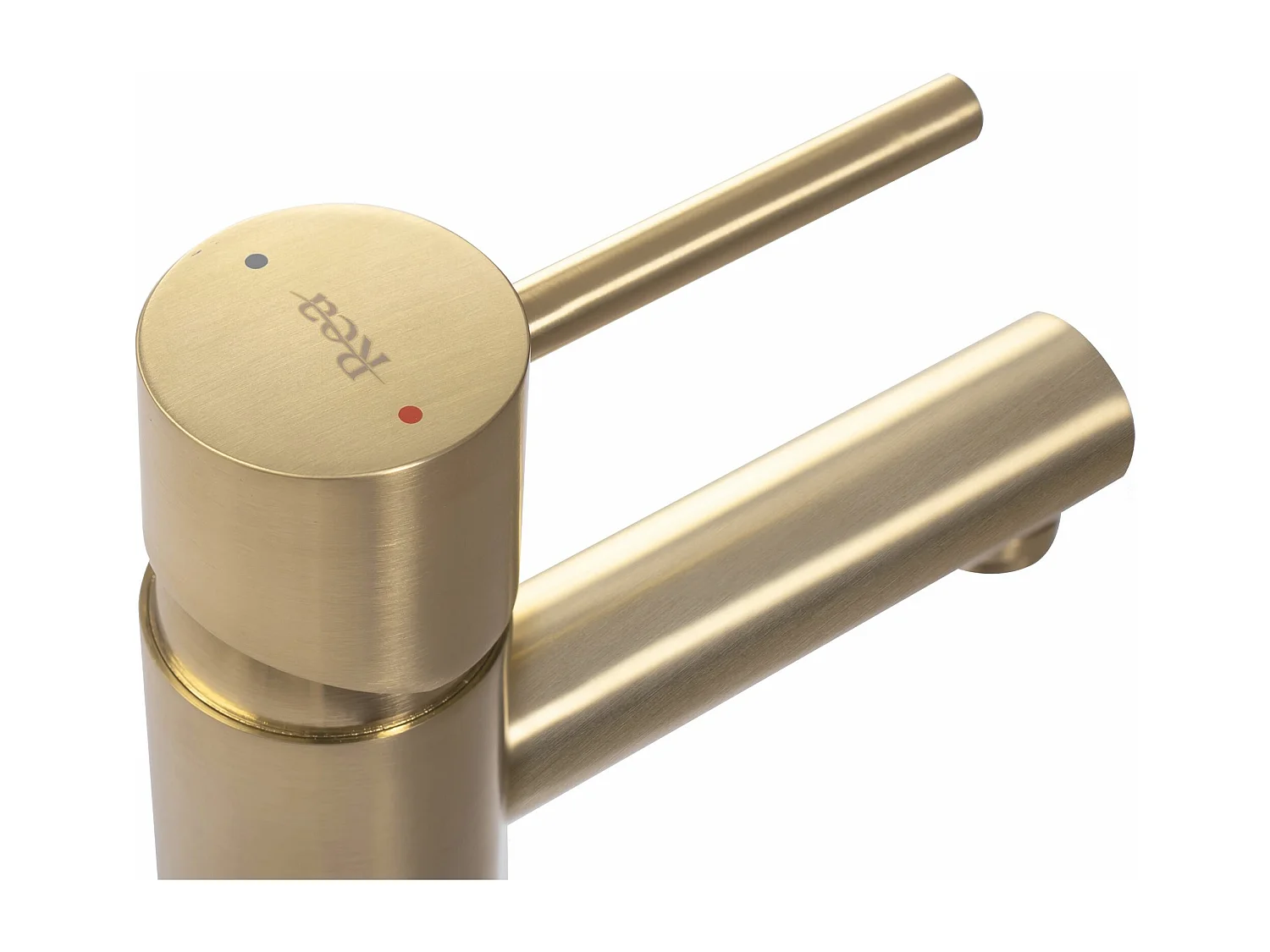 Grifo De Baño Rea Tess Low Brush Gold