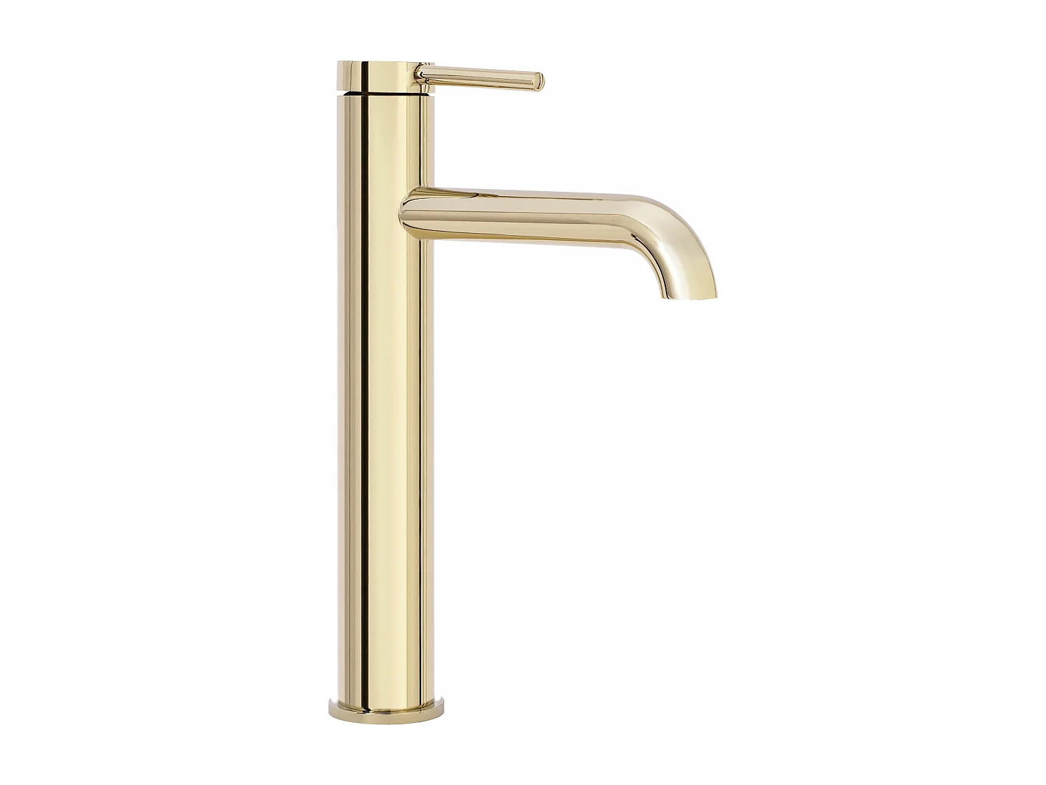 Grifo de lavabo REA JS-B801-1G Spot High Gold en latón dorado triple superficie