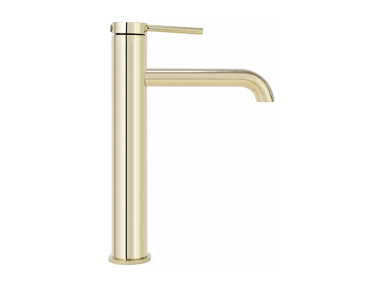 Grifo de lavabo REA JS-B801-1G Spot High Gold en latón dorado triple superficie