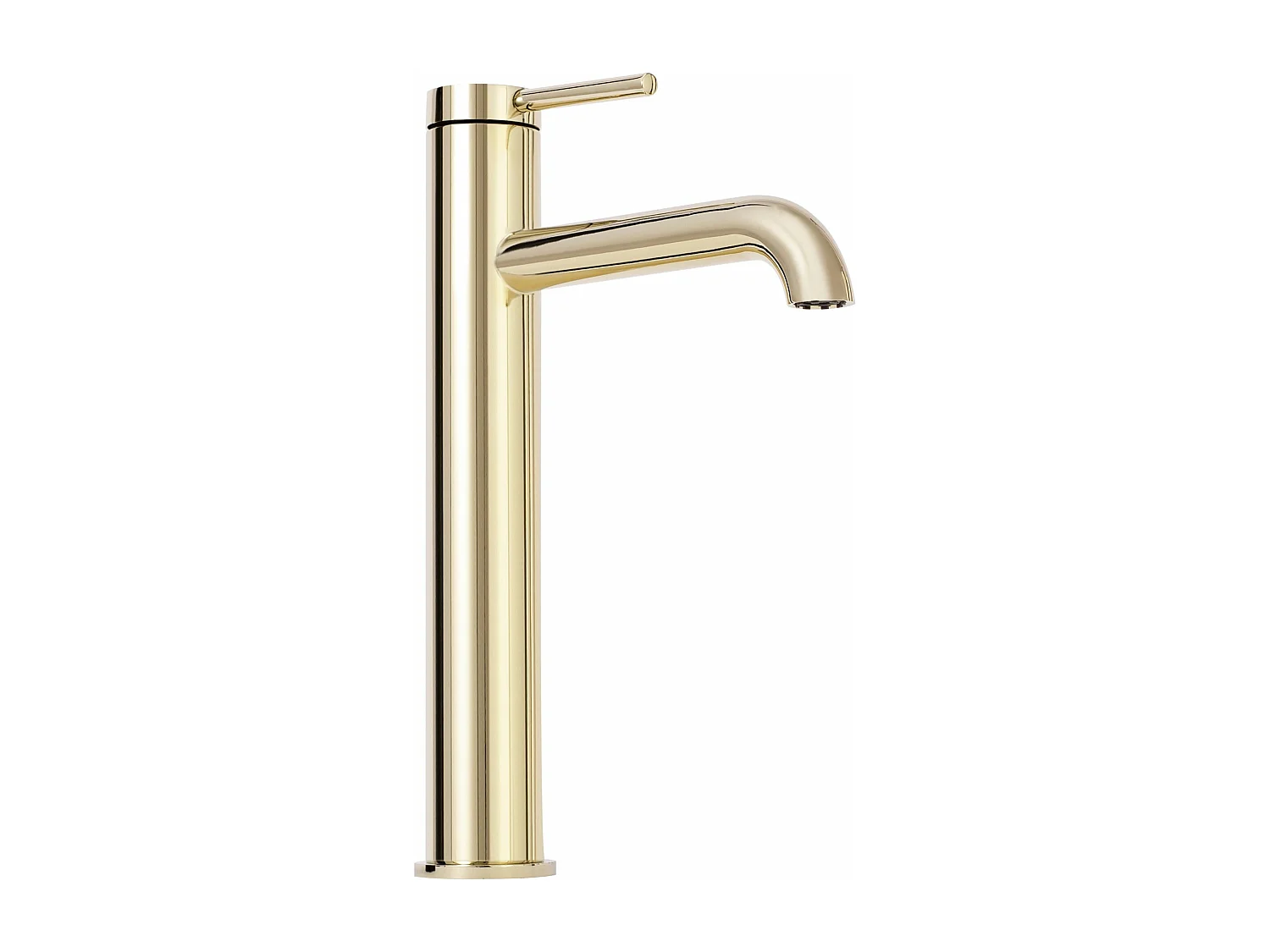 Grifo de lavabo REA JS-B801-1G Spot High Gold en latón dorado triple superficie
