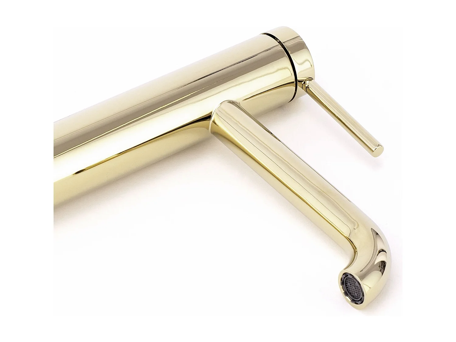 Robinet de lavabo REA JS-B801-1G Spot High Gold en laiton doré triple surface