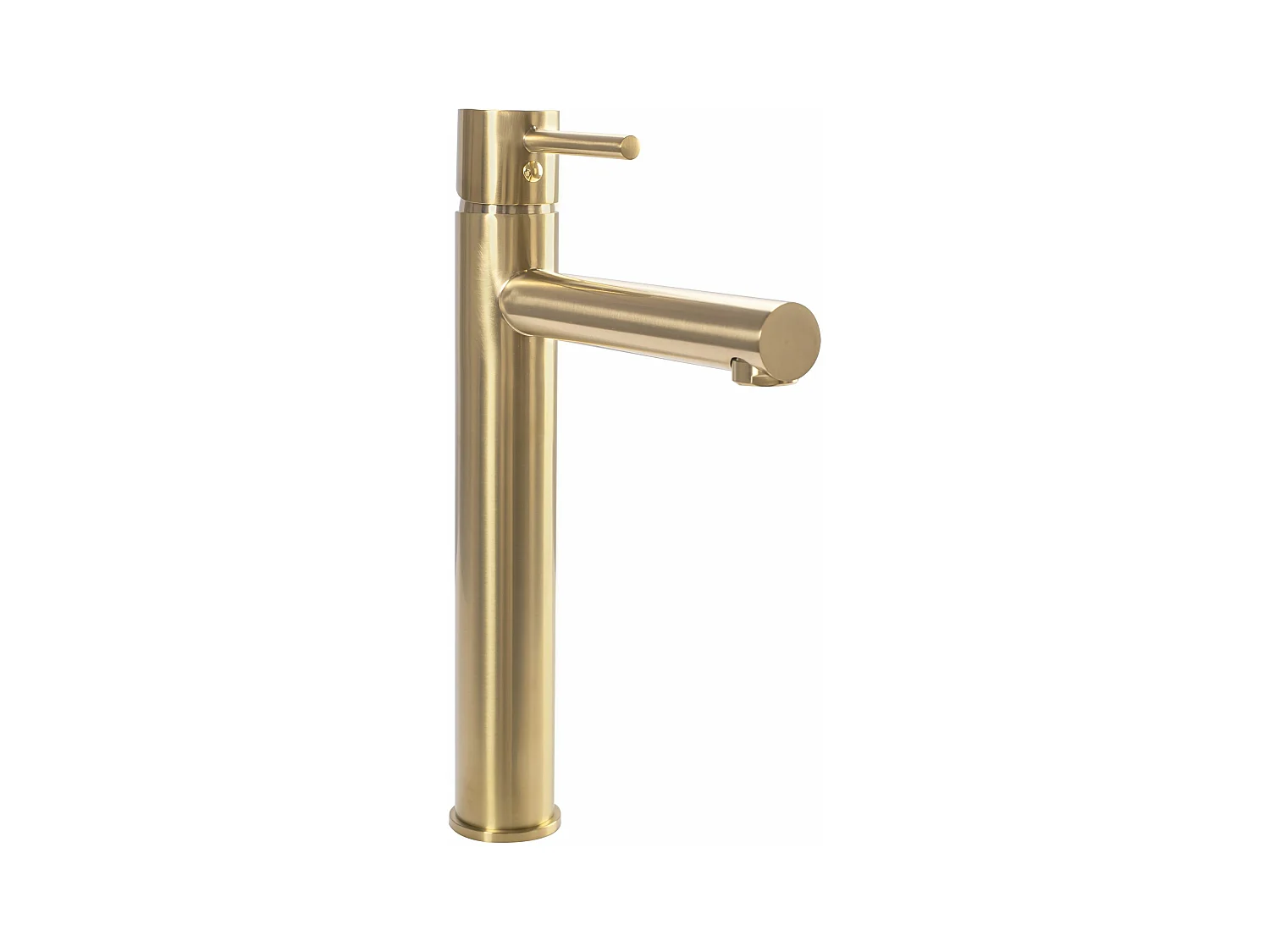 Torneira Para Lavatório Rea Tess High Brush Gold