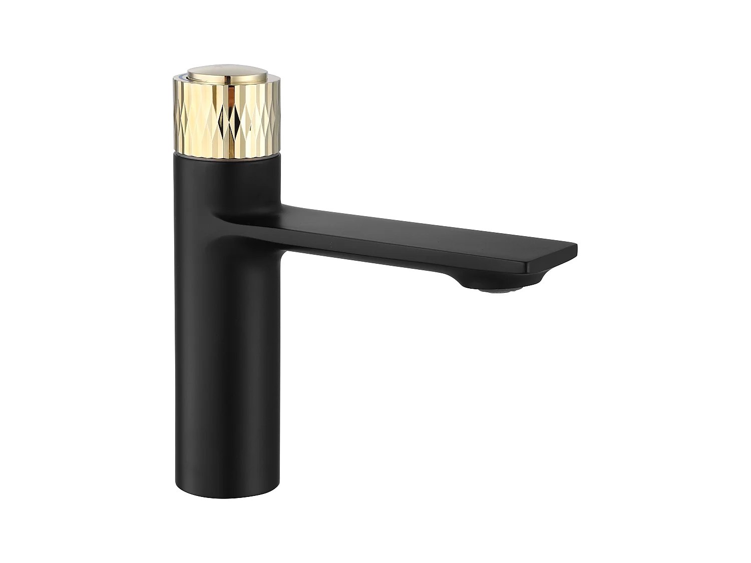 Robinet De Lavabo Rea My1902-2Xbg Storm Low Black/Gold