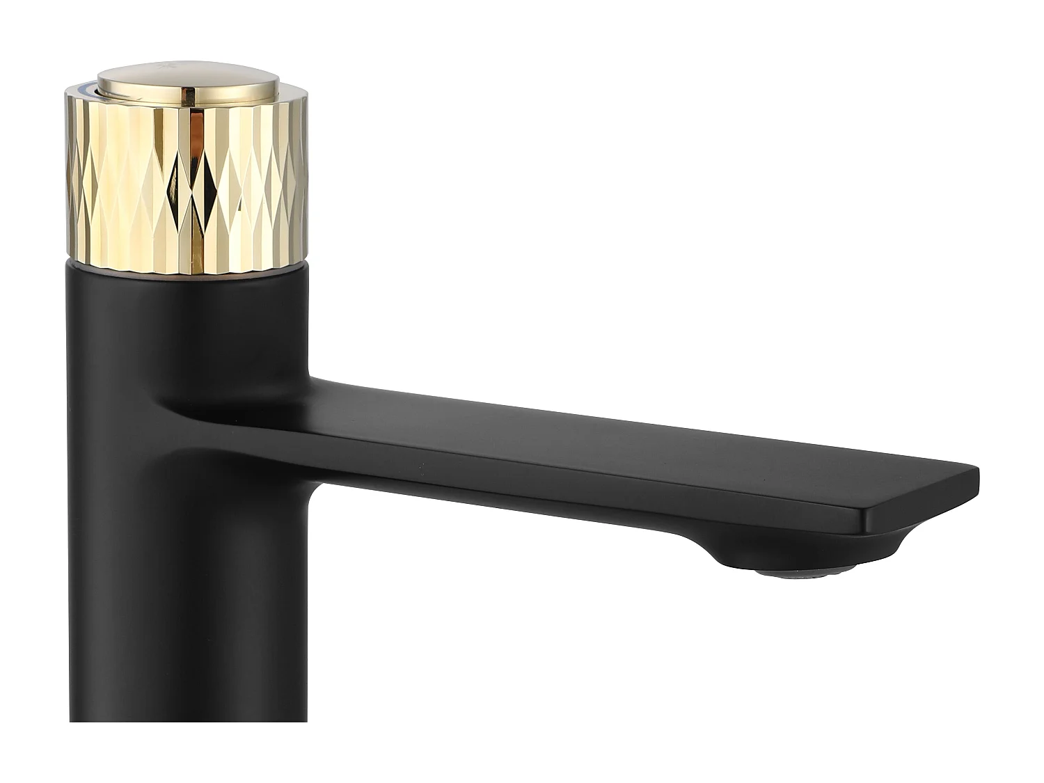 Robinet De Lavabo Rea My1902-2Xbg Storm Low Black/Gold