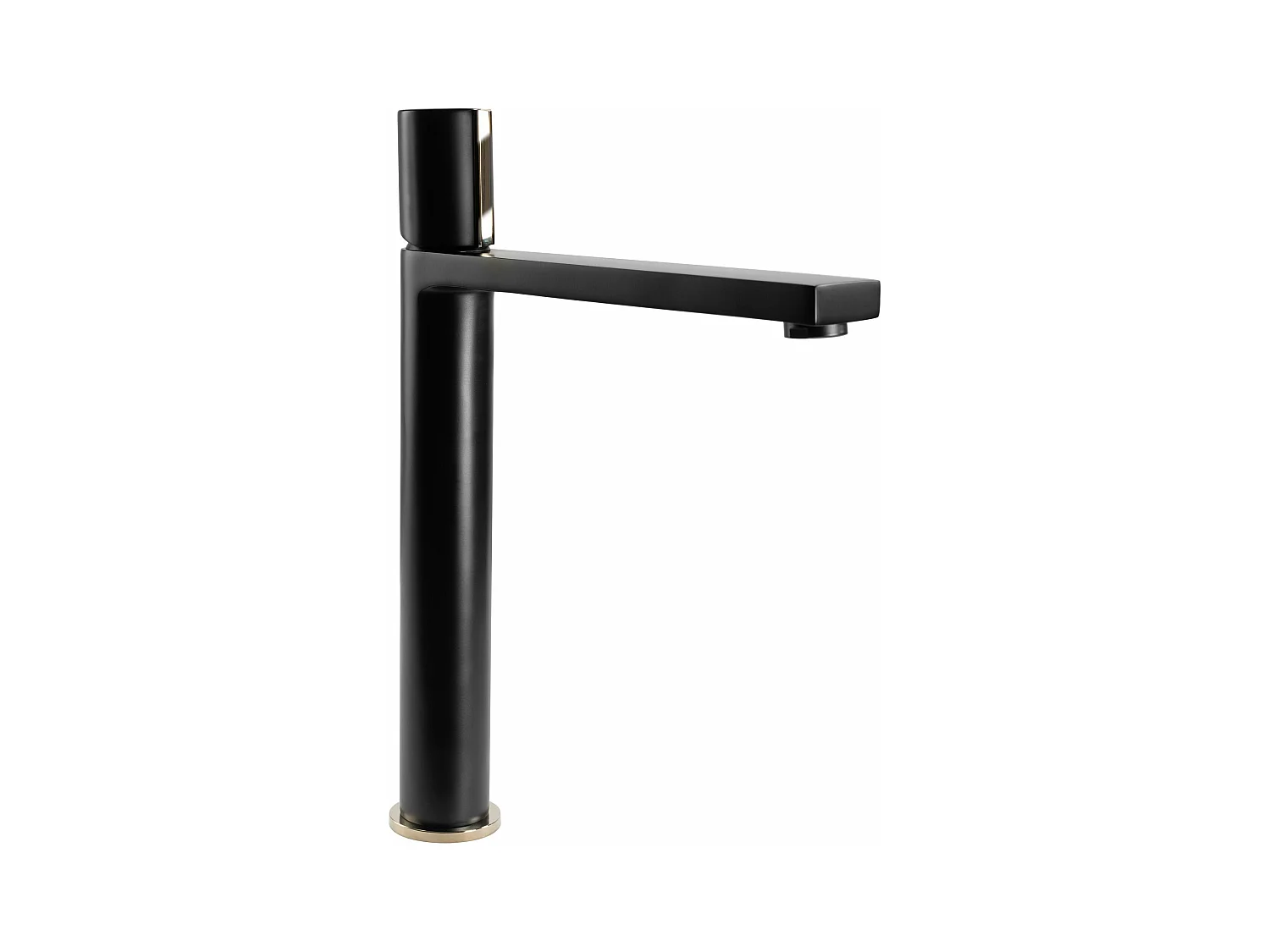 Wastafelkraan Rea Icon High Black/Gold
