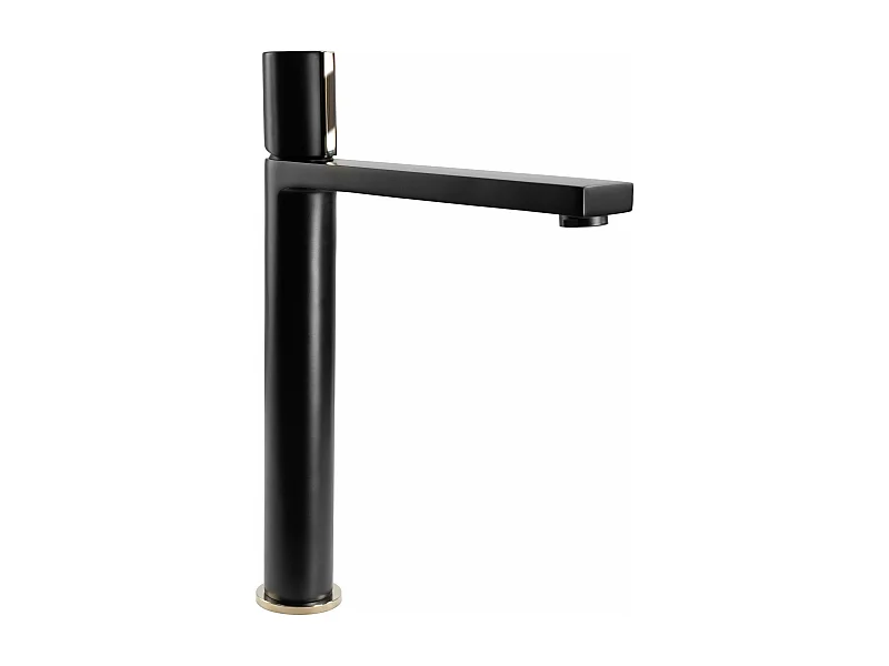 Wastafelkraan Rea Icon High Black/Gold