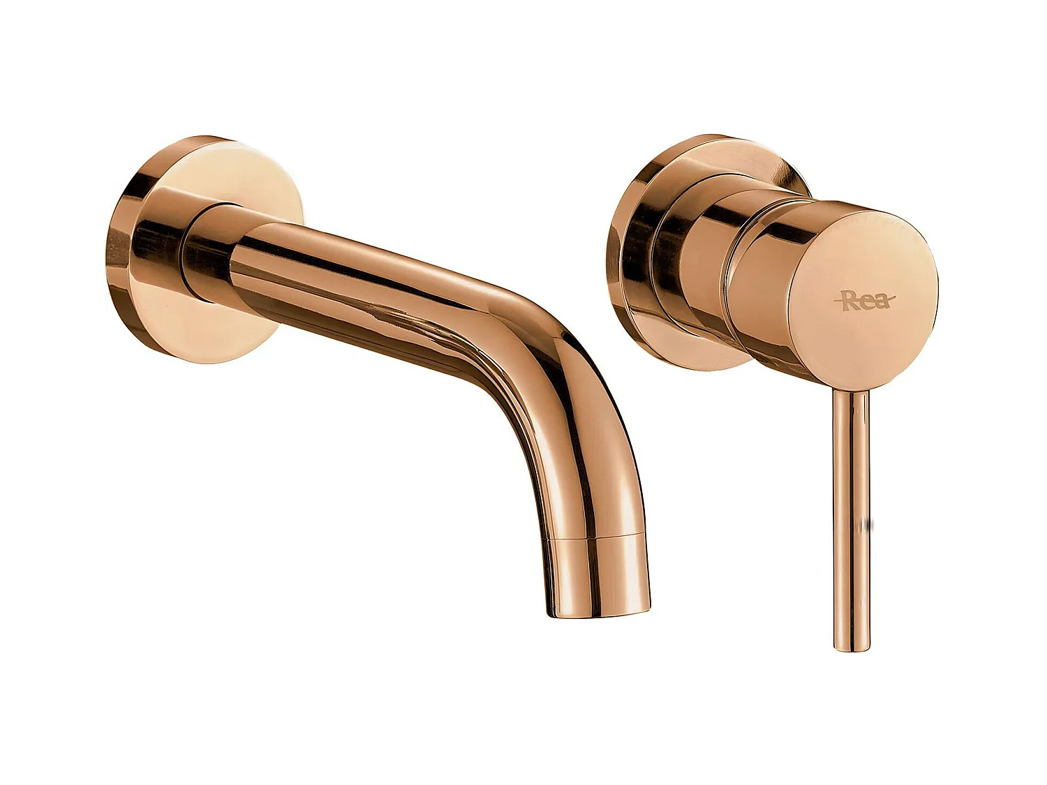 Robinet Mural Rea Lungo Rose Gold + Box