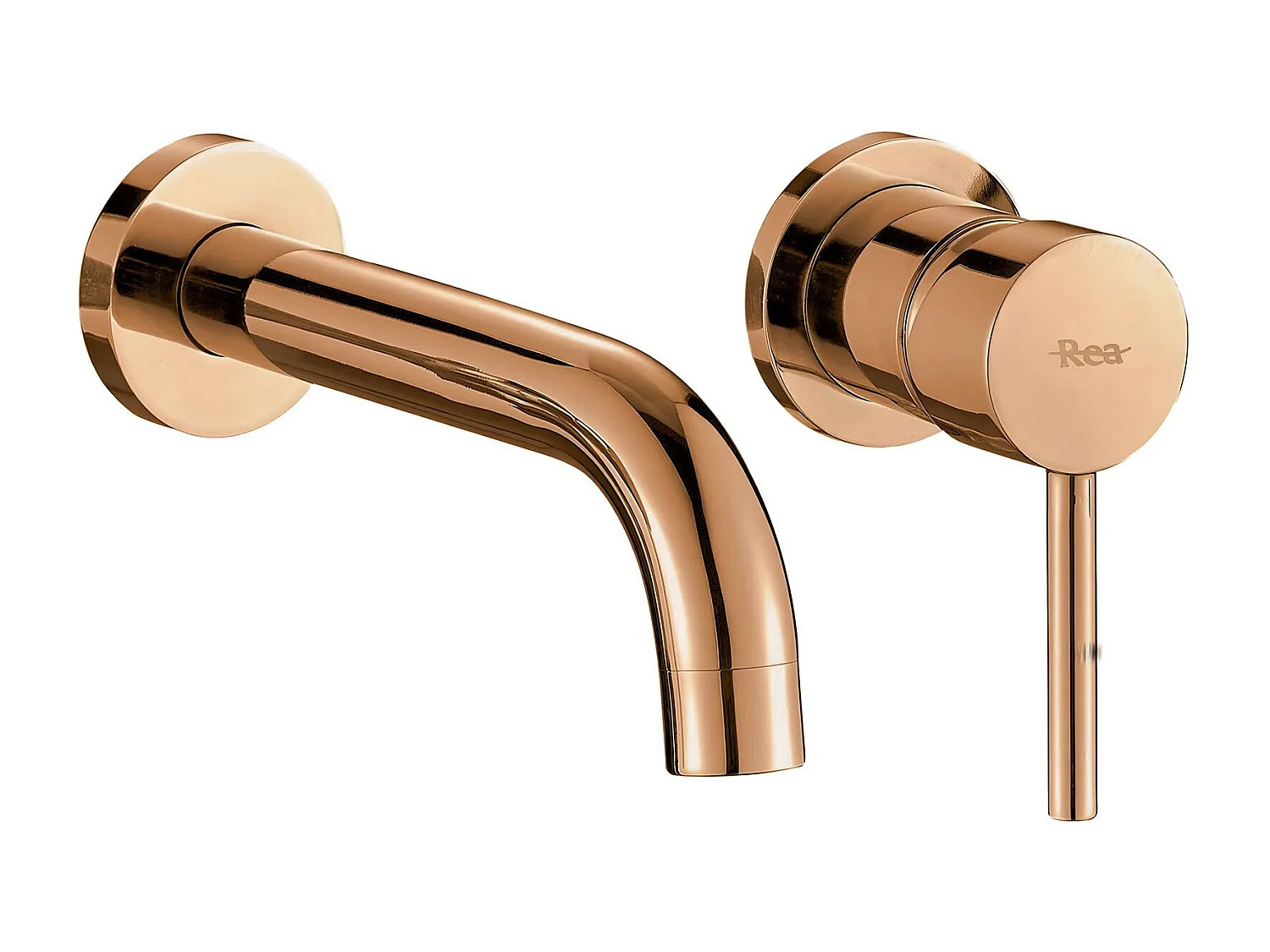 Robinet Mural Rea Lungo Rose Gold + Box