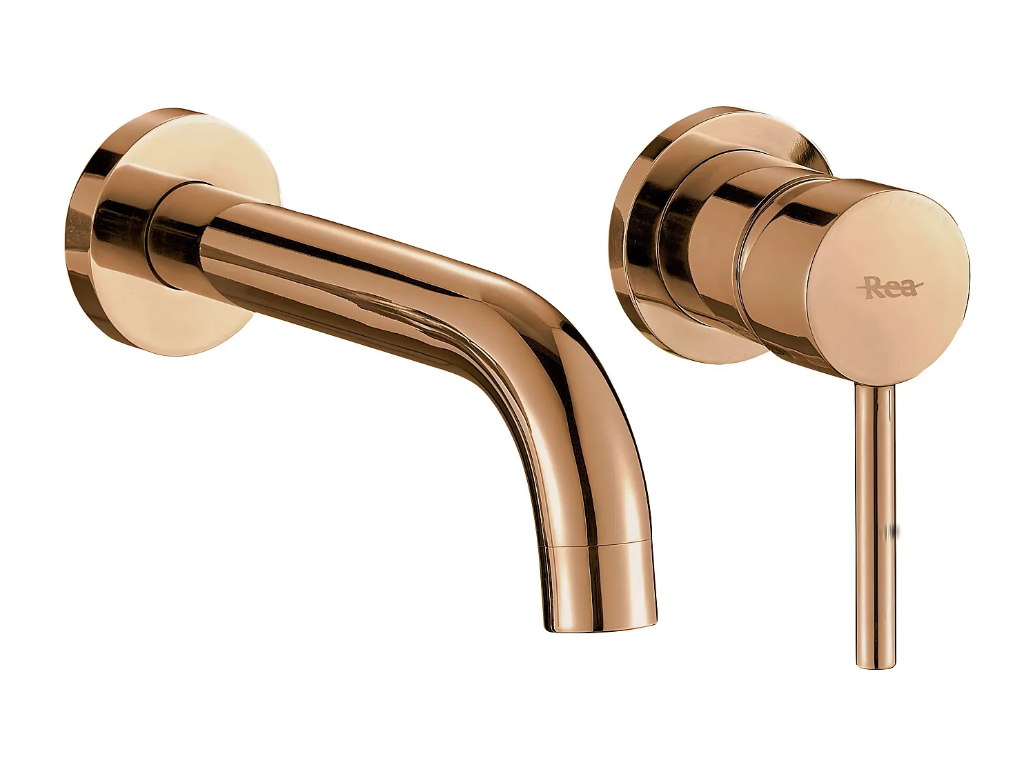 Robinet Mural Rea Lungo Rose Gold + Box