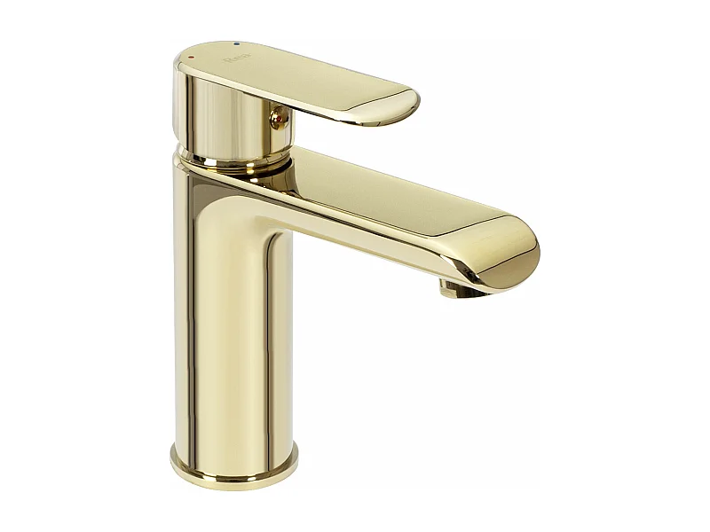 Robinet de lavabo REA MY1805-2G Bloom Low Gold en laiton durable et facile à nettoyer