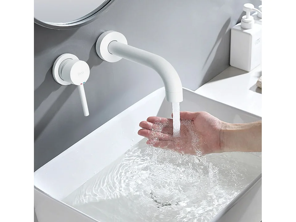 Unterputz Armatur Rea Lungo White + Box