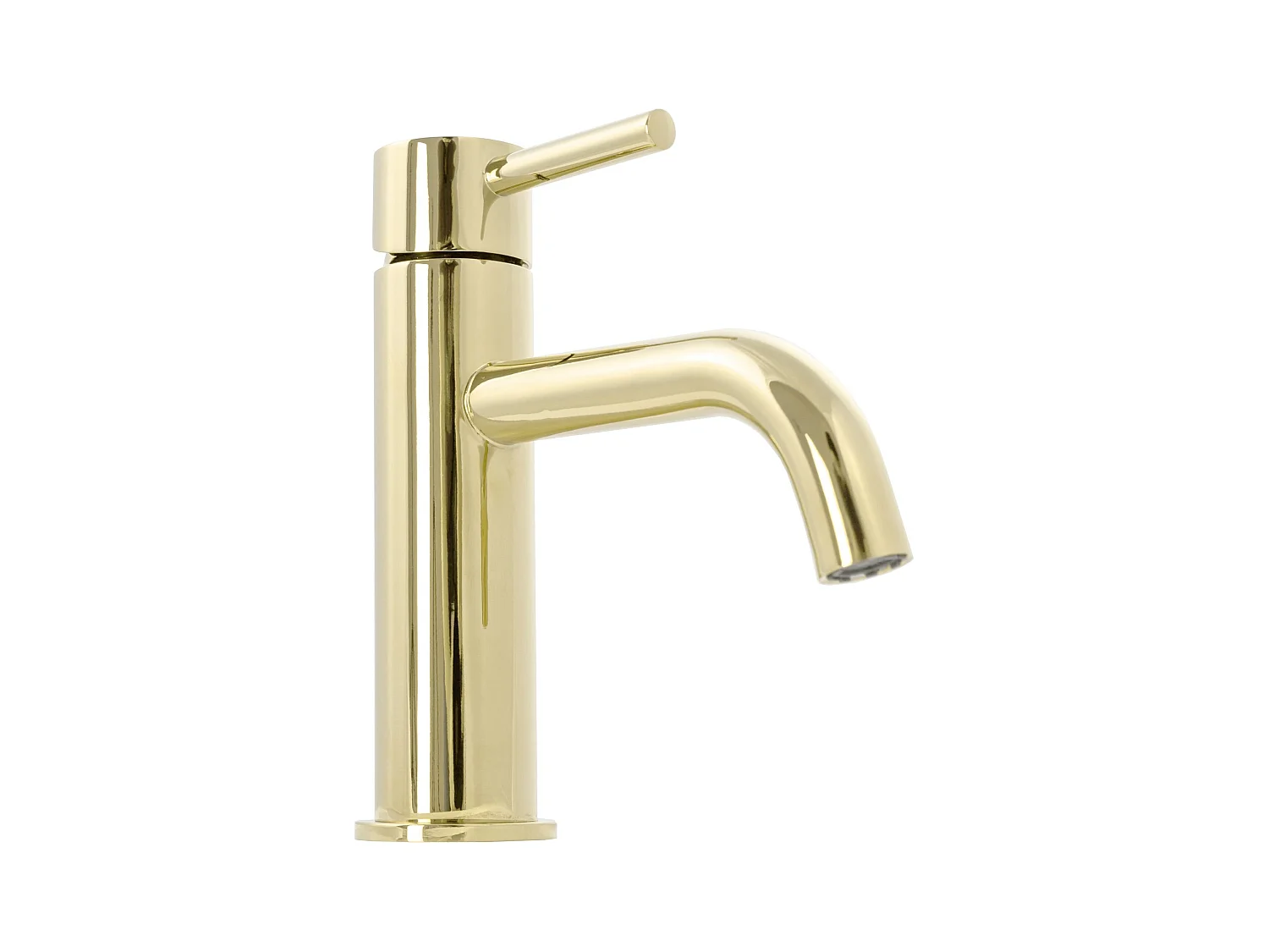 Wastafelkraan Rea Lungo Low Gold