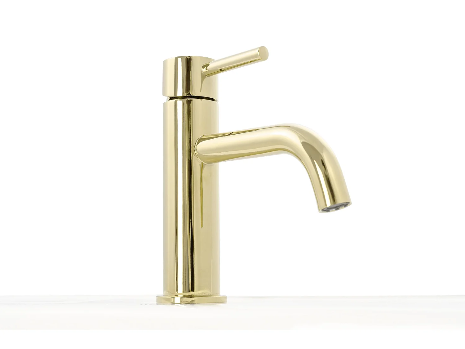 Robinet De Lavabo Rea Lungo Low Gold