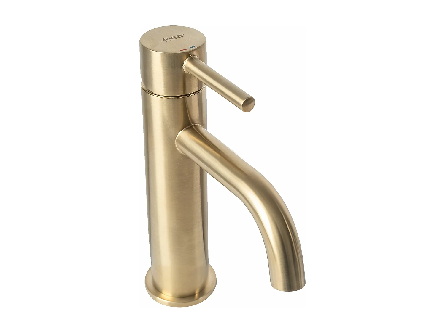 Robinet De Lavabo Rea Lungo Low Brush Gold