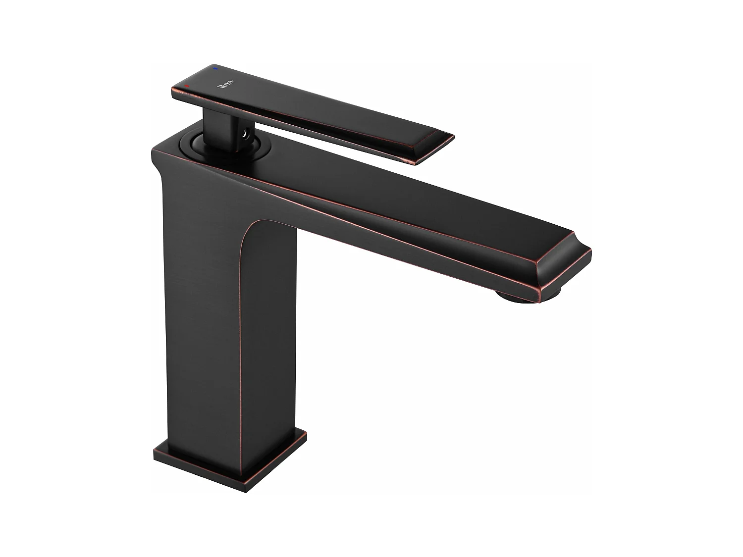 Robinet De Lavabo Rea My1709-2Dbr Romano Low Black