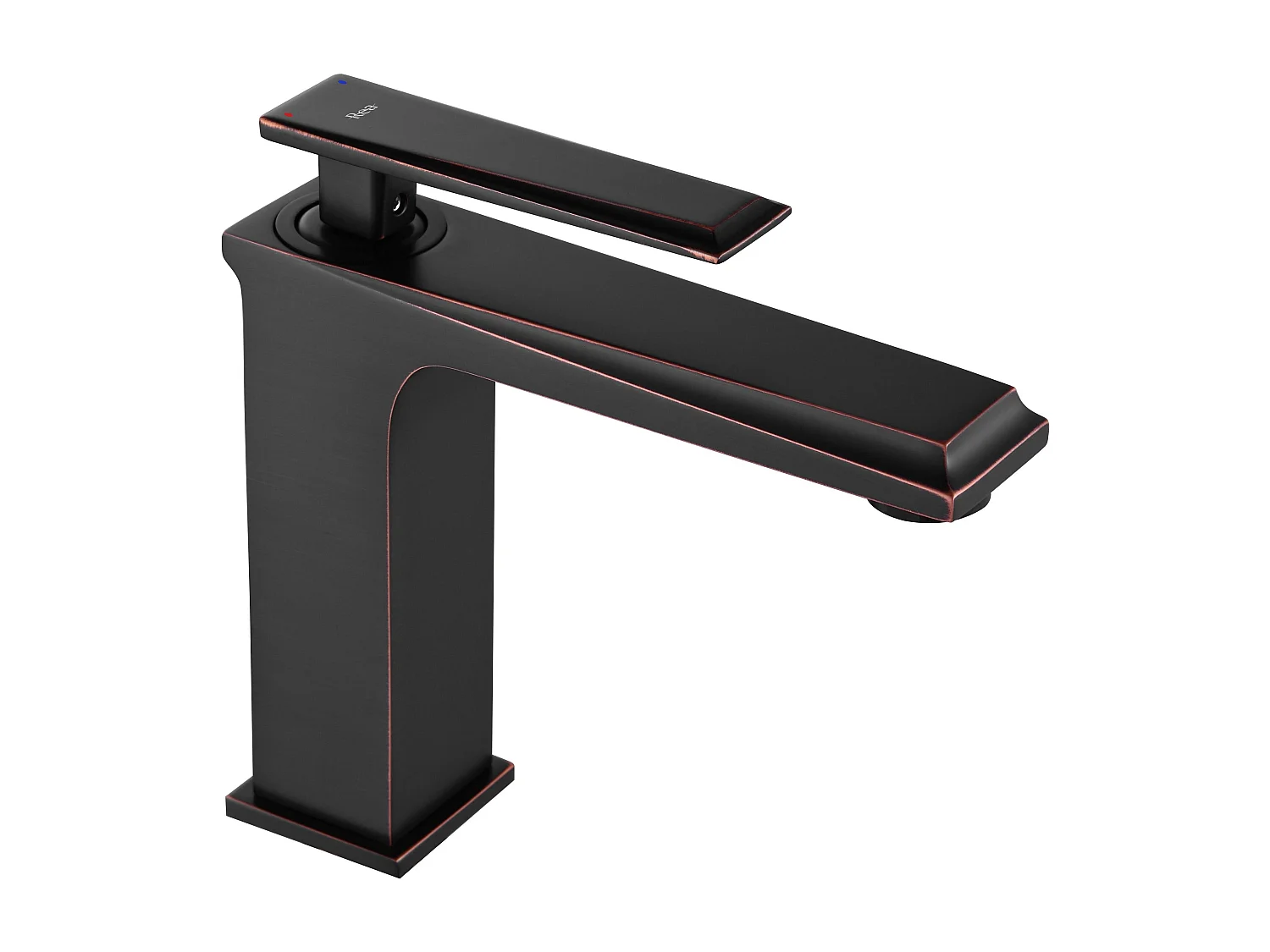 Robinet De Lavabo Rea My1709-2Dbr Romano Low Black