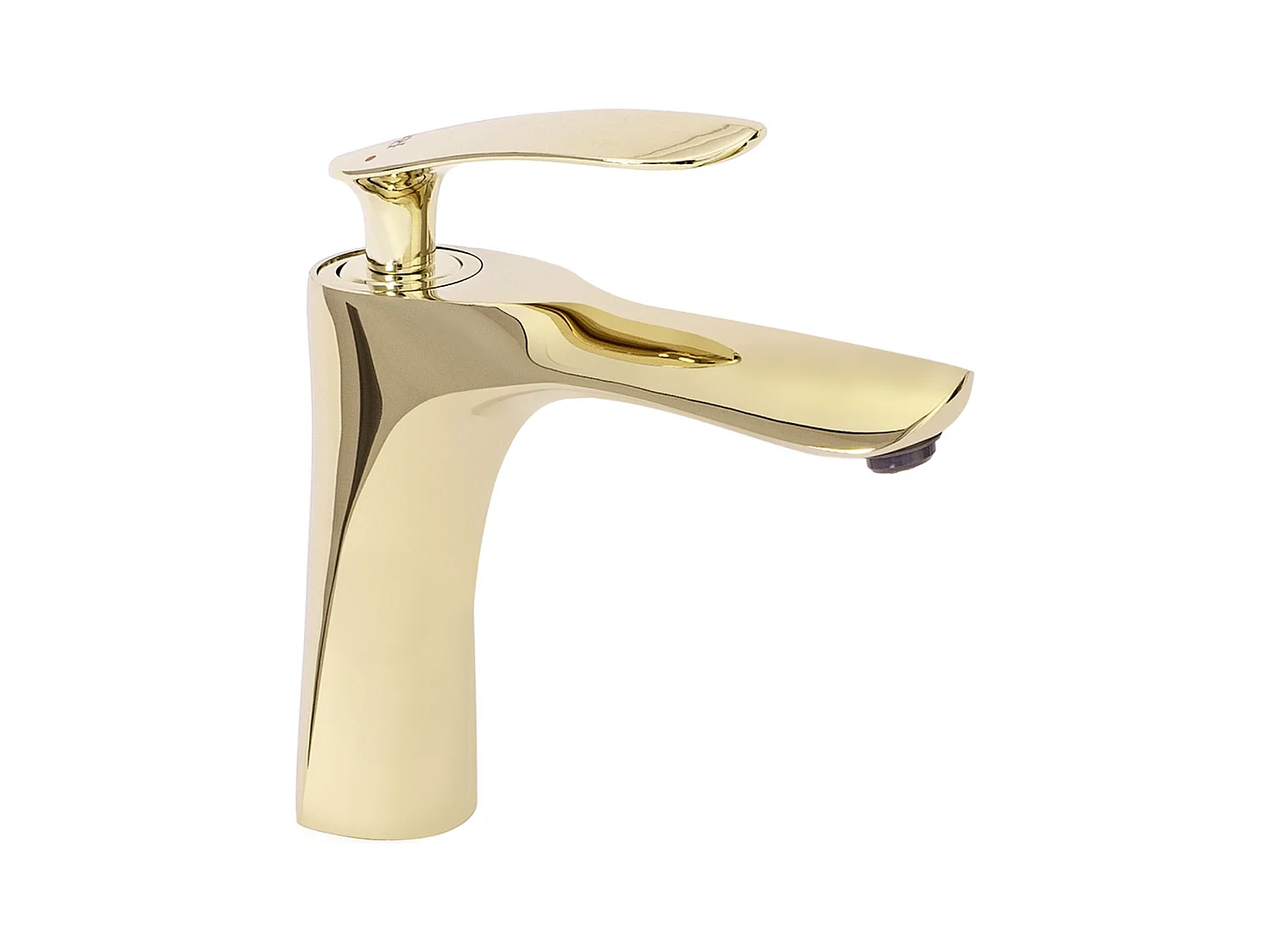 Wastafelkraan Rea Orbit Low Gold