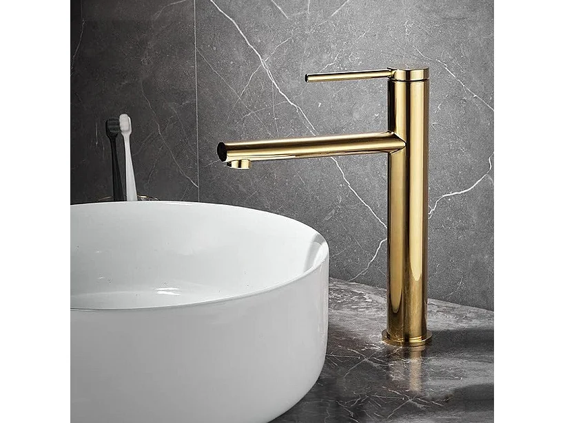 Grifo De Baño Rea Oval High Gold