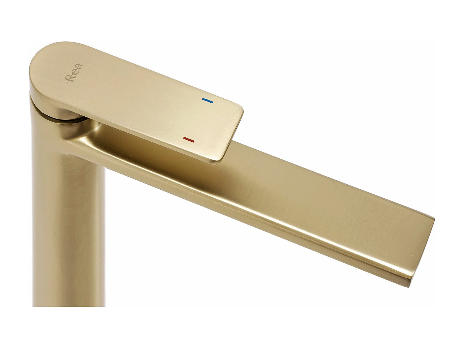 Robinet De Lavabo Rea Verso High Brush Gold