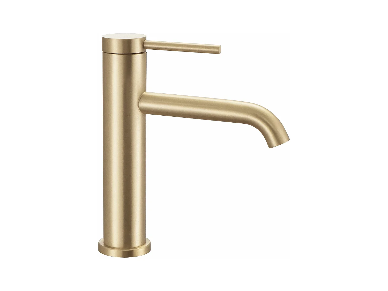 Robinet De Lavabo Rea Js-B311Bg Clif Low Brush Gold