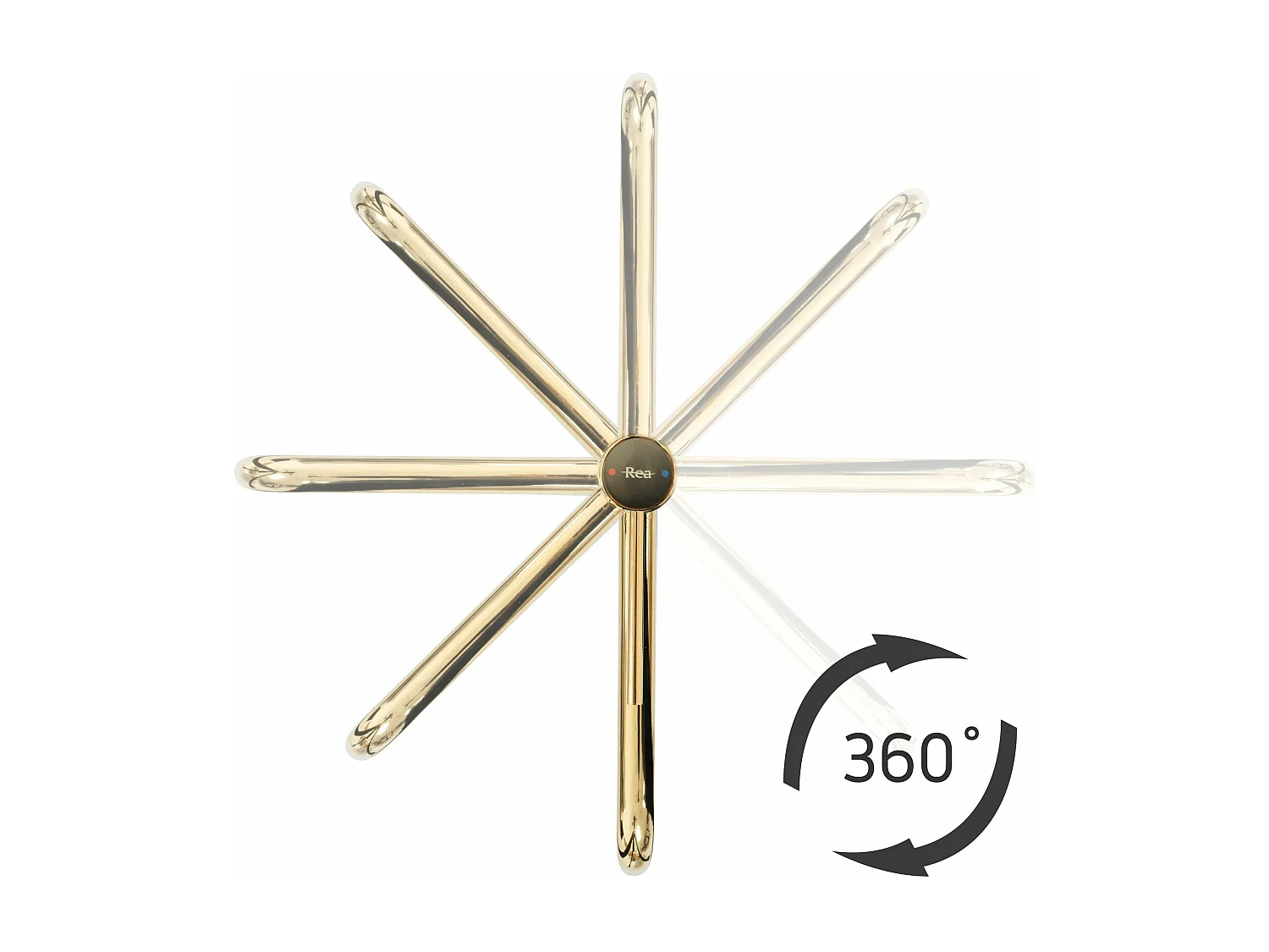 Grifo De Baño Rea Lugano High Gold