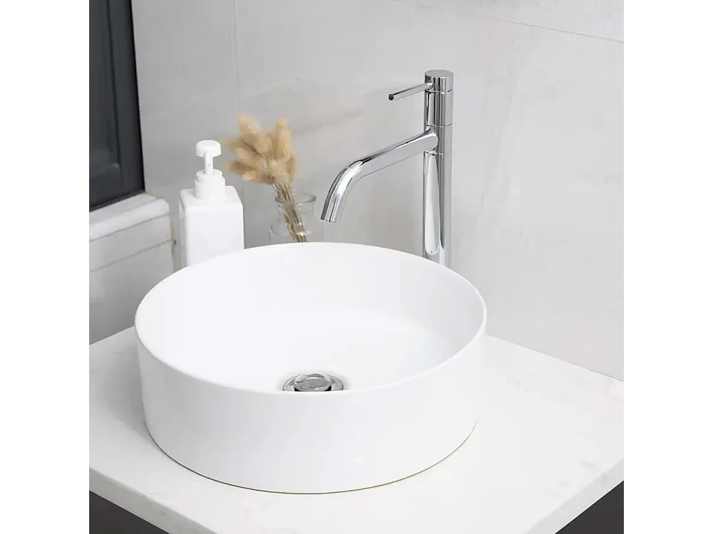 Wastafelkraan Rea Lugano High Chrome