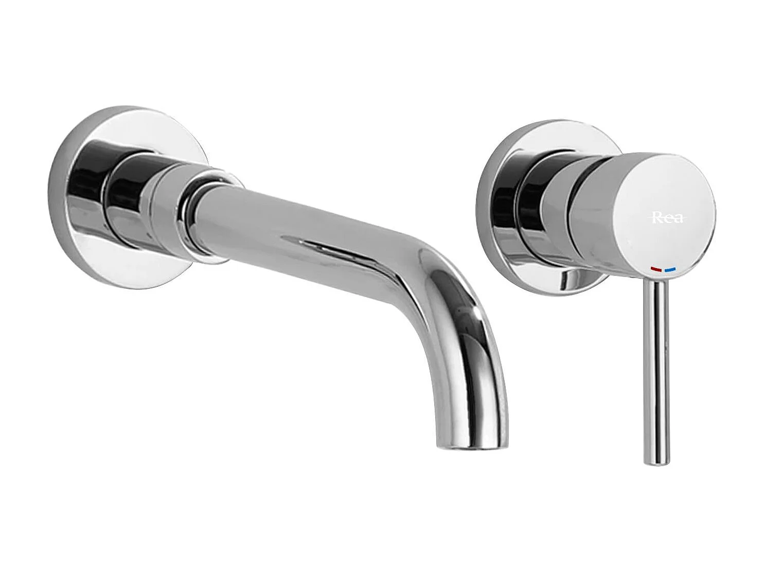 Robinet Mural Rea Lungo Long Chrome + Box