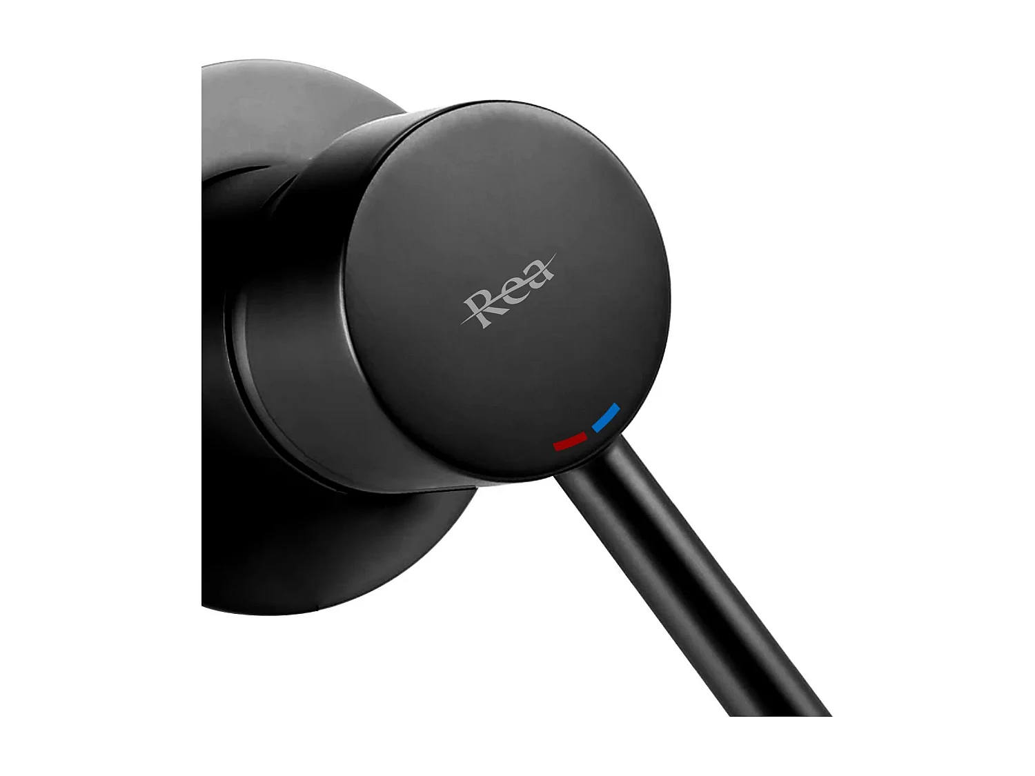 Grifo Empotrado Oculto Rea Lungo Long Black + Box