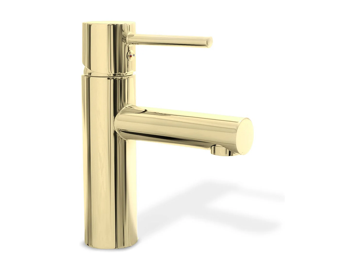 Torneira Para Lavatório Rea Tess Low Gold