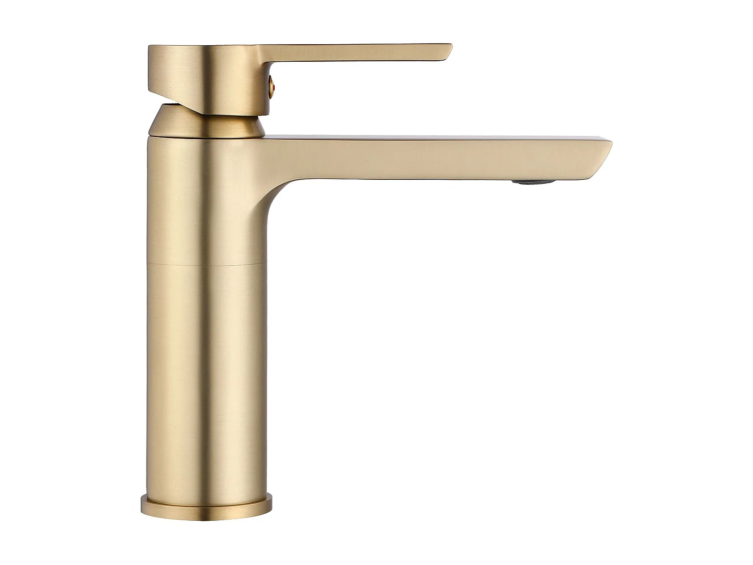 Grifo De Lavabo Rea My2021-2Gg Argus Low Brush Gold