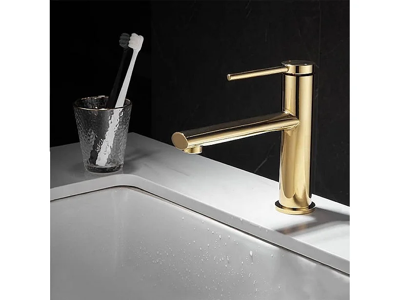 Grifo De Baño Rea Oval Low Gold