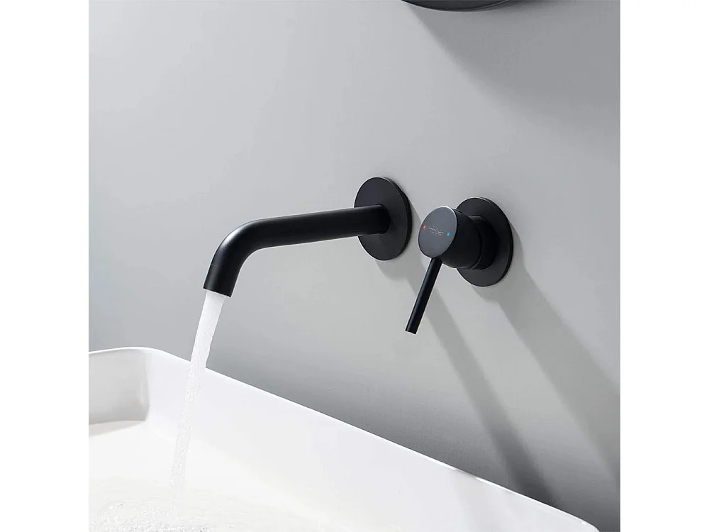 Robinet De Lavabo Encastré Rea Js-W021B Owen Black