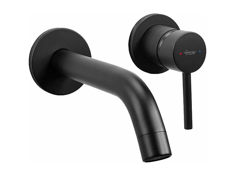 Misturadora De Instalação Oculta Rea Js-W021B Owen Black