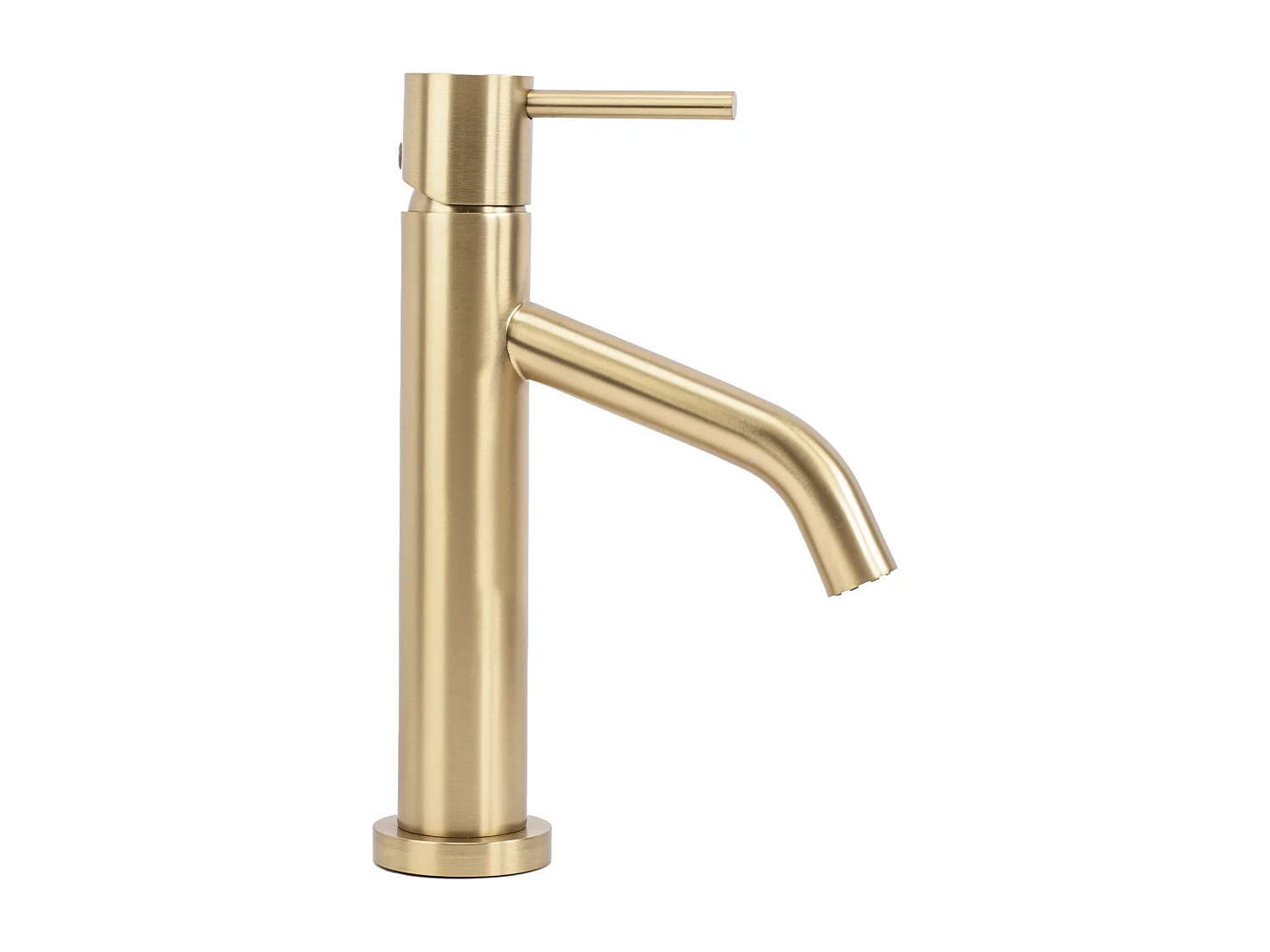 Robinet De Lavabo Rea Js-B253Bg Level Low Brush Gold