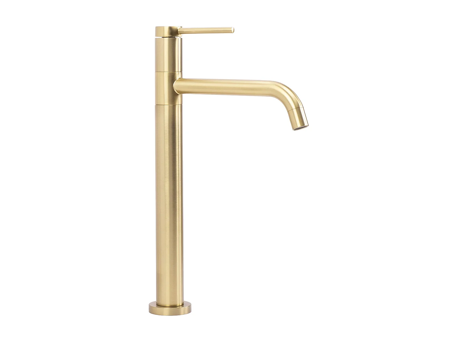 Wastafelkraan Rea Lugano High Brush Gold
